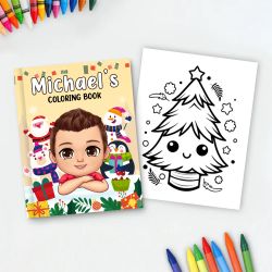Personalized Coloring Book - Super Cute Coloring Page (63848) - Birthday Gifts - Gifts For Grandkids - Gifts for Kids - Christmas Gifts 2024 - Personalized Coloring Book