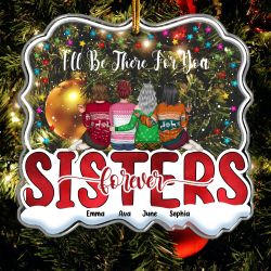 I'll Be There For You - Personalized Acrylic Ornament